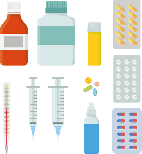 医療品・医薬品のイラスト